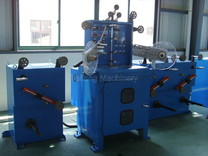 Vertical twisted pair machine